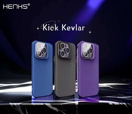 HENKS Kick Kevlar Case for iPhone 14 Series